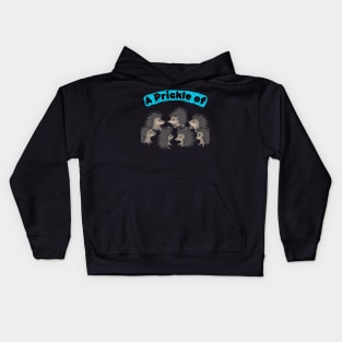 A Prickle of Porcupines Kids Hoodie